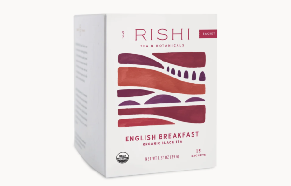 Rishi English Breakfast Tea Sachets – 15ct